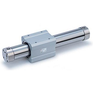 Magnetically Coupled Rodless Cylinder : MYB Series