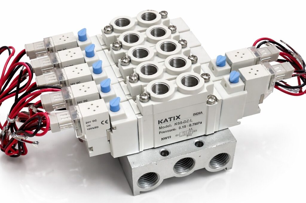 KS Series Manifold Solenoid Valve (Type-5/2, 5/3)