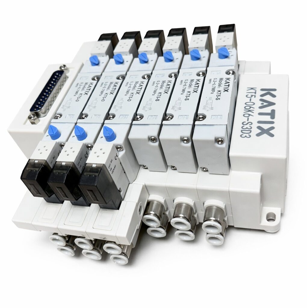 KT Series Manifold Solenoid Valve (25 Pin Connector) (Type - 5/2, 5/3)